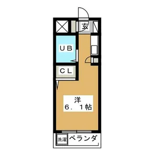 ジョイフル塩釜口Ⅱ【3階】の間取り