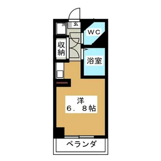 ドール塩釜口【4階】の間取り