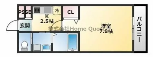 Blindalley東本町【1階】の間取り
