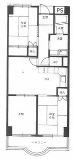 一光ハイツ尾頭橋【303号室】の間取り
