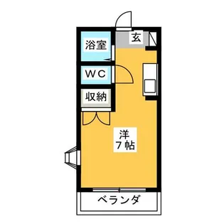 コーポうるおい【2階】の間取り