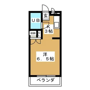 パールハイツⅡ【2階】の間取り