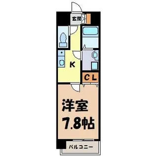HF今池南レジデンスEAST【14階】の間取り
