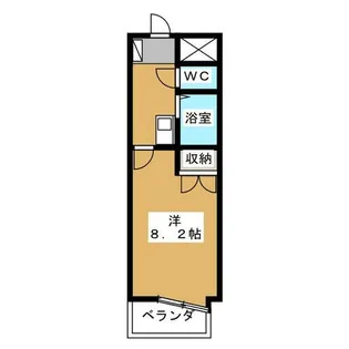 プリマヴェール六番町【5階】の間取り