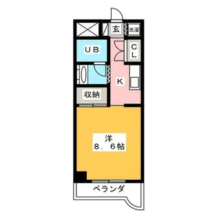 Heights Showa【3階】の間取り