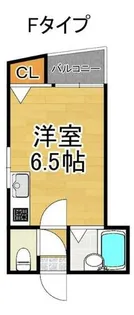 ハイツ住吉【3階】の間取り