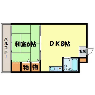 ラ・クール泉【4階】の間取り