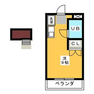 イーストハイツ【2階】の間取り