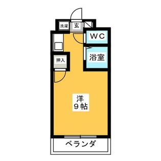 キャスティルⅢ【3階】の間取り