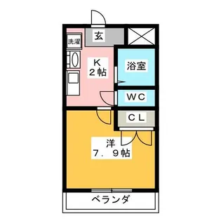 アネックス戸谷【1階】の間取り