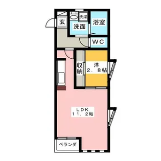 Sereno セレーノ 【2階】の間取り