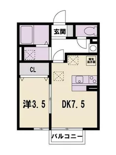 ブーフーウー【1階】の間取り