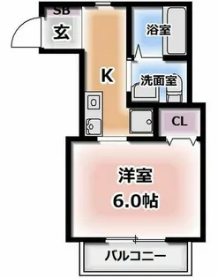 オネストビル【4階】の間取り