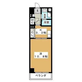 音羽壱番館栄【6階】の間取り