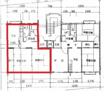 でさきハイツ【3階】の間取り