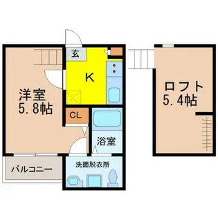 Miisa.2nd【1階】の間取り