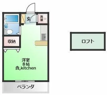 ユトリロ曙【4階】の間取り