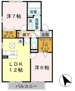 アートマン榮【2階】の間取り