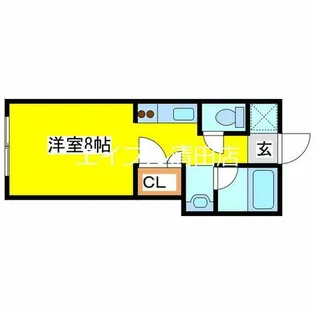 SMOTTO清田Ⅱ【405号室】の間取り