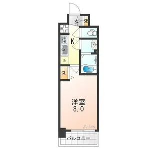 ソルテラス嵯峨嵐山【2階】の間取り