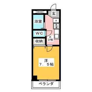 CASA児玉【3階】の間取り