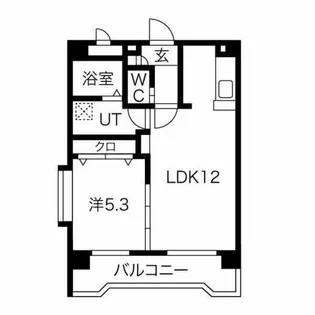 PROMENADE彩【305号室】の間取り