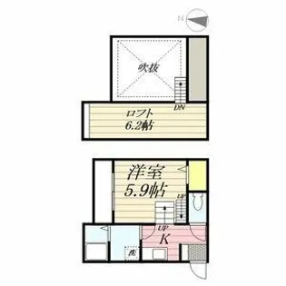 Charme新守山【102号室】の間取り