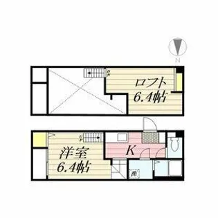 アルバーノ新守西Grande【201号室】の間取り