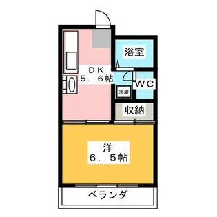 ウインズ庄内【3階】の間取り