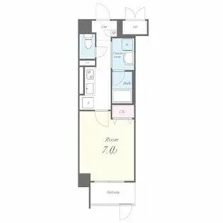 ルアナ神宮【1階】の間取り