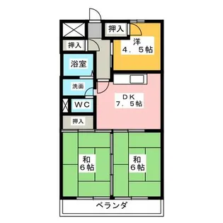 2清邦ビル【3階】の間取り
