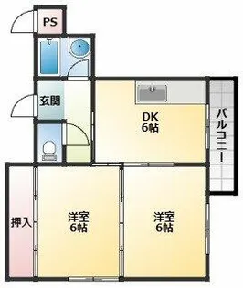 Y’s COURT【3階】の間取り