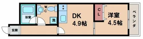 マリポサ【3階】の間取り