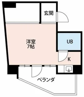 FLATSわかまつ【406号室】の間取り