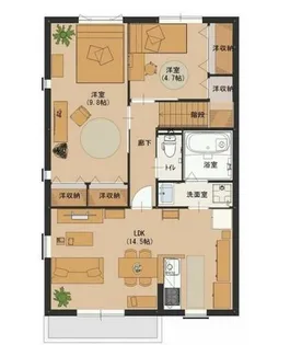 アルテシーマ【2階】の間取り