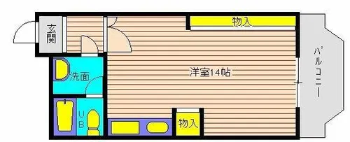 アンヘル【3階】の間取り