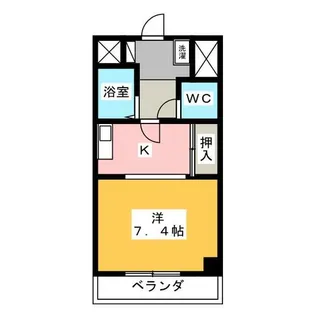 タカギビル【3階】の間取り