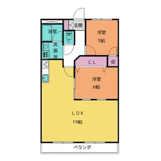 アーストンビル【3階】の間取り