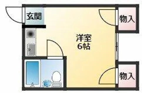田中ハイツ【2階】の間取り