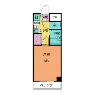 ラ・メゾン・メルヴェイユ【2階】の間取り
