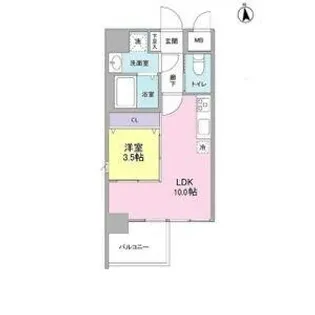 CATTLEYA GARDEN【3階】の間取り