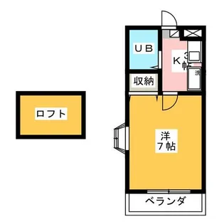 アーバニア アサヒ【2階】の間取り