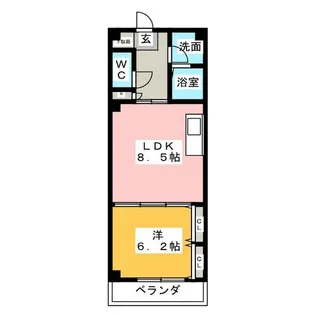 センチュリーパーク野田【3階】の間取り