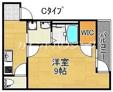 フジパレス住吉沢之町Ⅱ番館【2階】の間取り