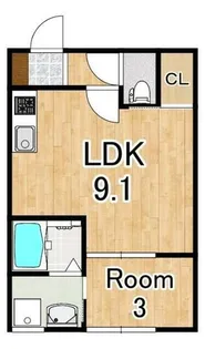 エスパス・ド・ゼン瀬田【1階】の間取り