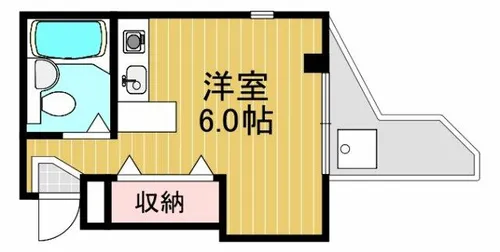 アメージングエステート【3階】の間取り