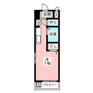 ロワイヤル・モア【4階】の間取り