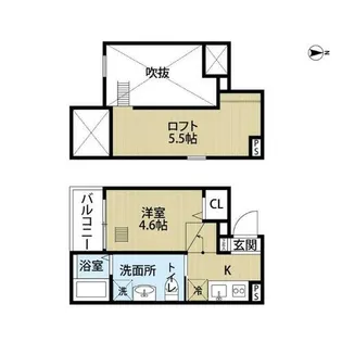 City CUBE【1階】の間取り