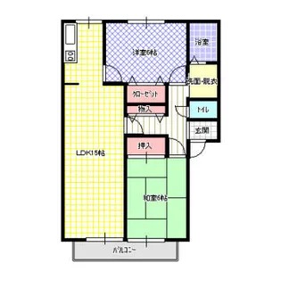 Duban・Dore【A102号室】の間取り