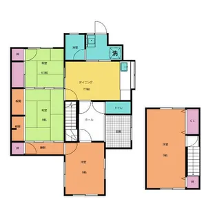 愛知県一宮市今伊勢町宮後字稲荷【一戸建】の間取り